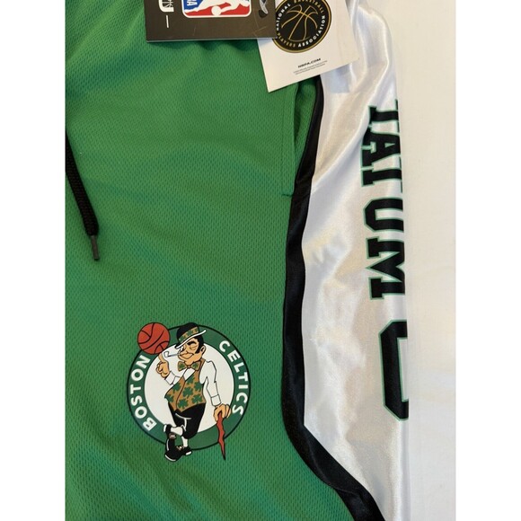 NWT NBA Jayson Tatum Boston Celtics Basketball Shorts- Men's Size Medium NEW $40 - Picture 2 of 5